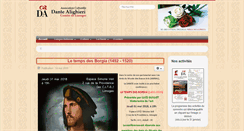 Desktop Screenshot of dante-limoges.fr